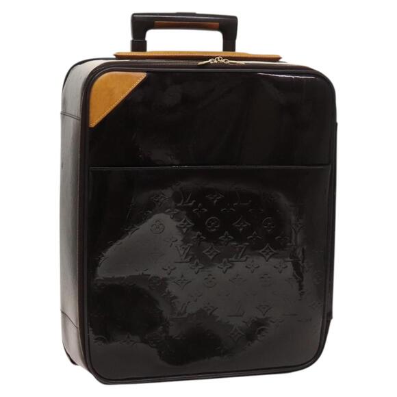 LOUIS VUITTON Monogram Vernis Pegas 45 Suitcase Amarante M91277 - Picture 1 of 16